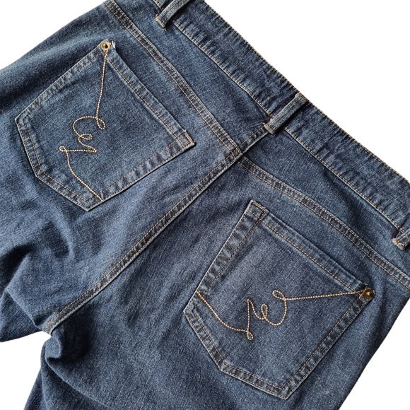 Carla Zampatti Denim - Vintage Carla Zampatti 10 Women's Bootcut Denim Blue Jeans